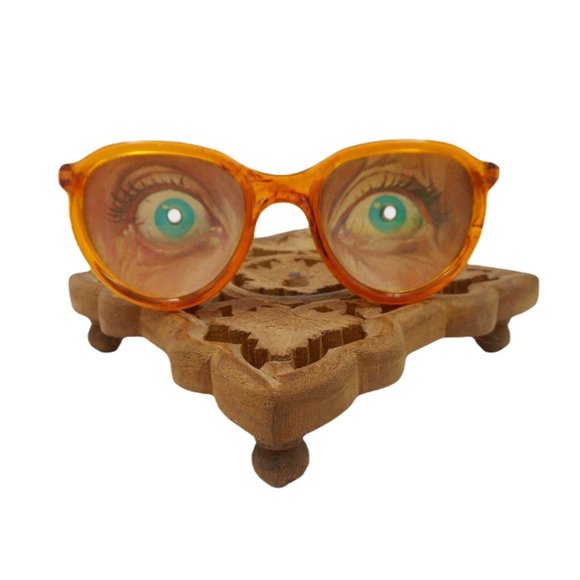 Antique Vari-Vue Novelty Eyeglasses Vintage Glasses Blinking Spectacles - Picture 2 of 5